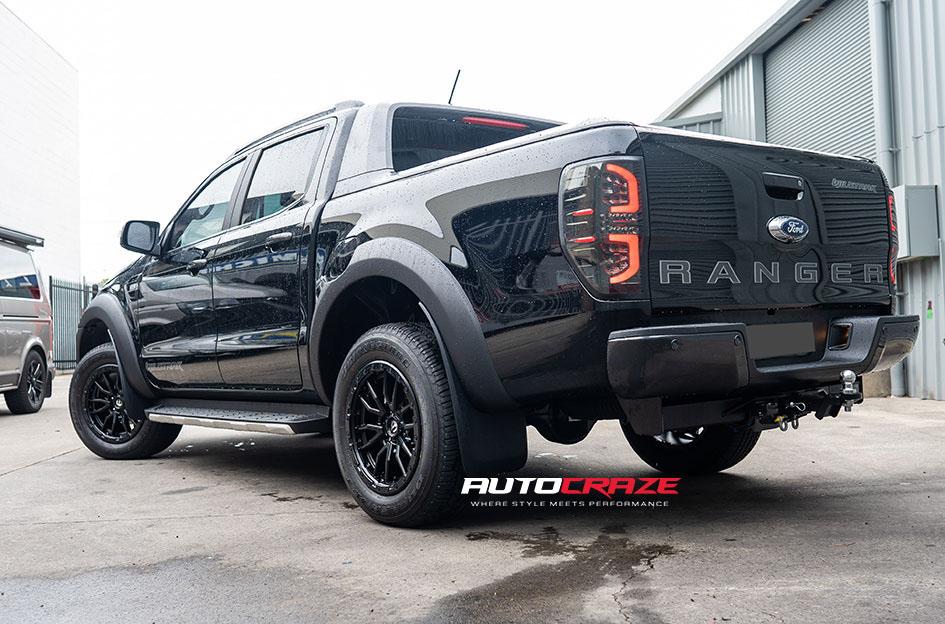 FORD RANGER REBEL MATTE BLACK